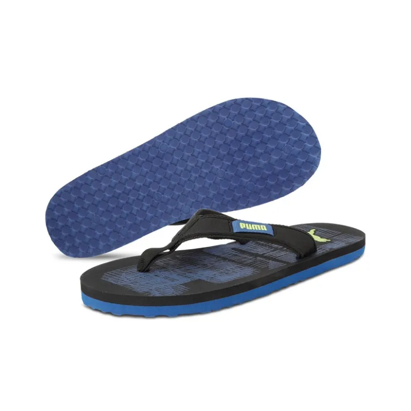 PUMA Contour Series Idp Slide Slippers Unisex Blue Black-2