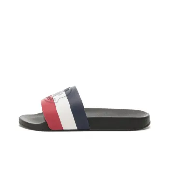 Moncler EVA Rubber Sole Slip Resistant Slide Slippers Men's Black