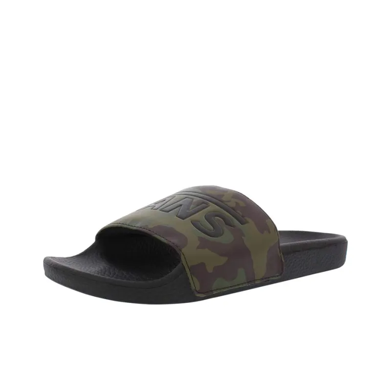 Vans Slide On Minimalistic Casual Camouflage Slippers-1
