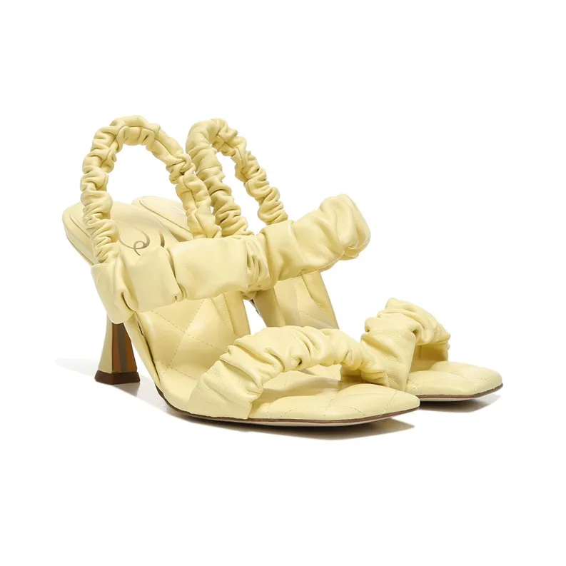 SAM EDELMAN Marlena Stylish Sandals Women's Yellow-1