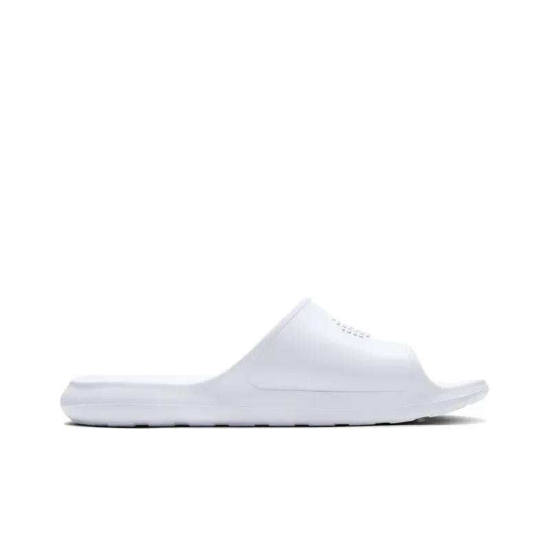 Nike Victori One Shower Slide Triple White Women's-1