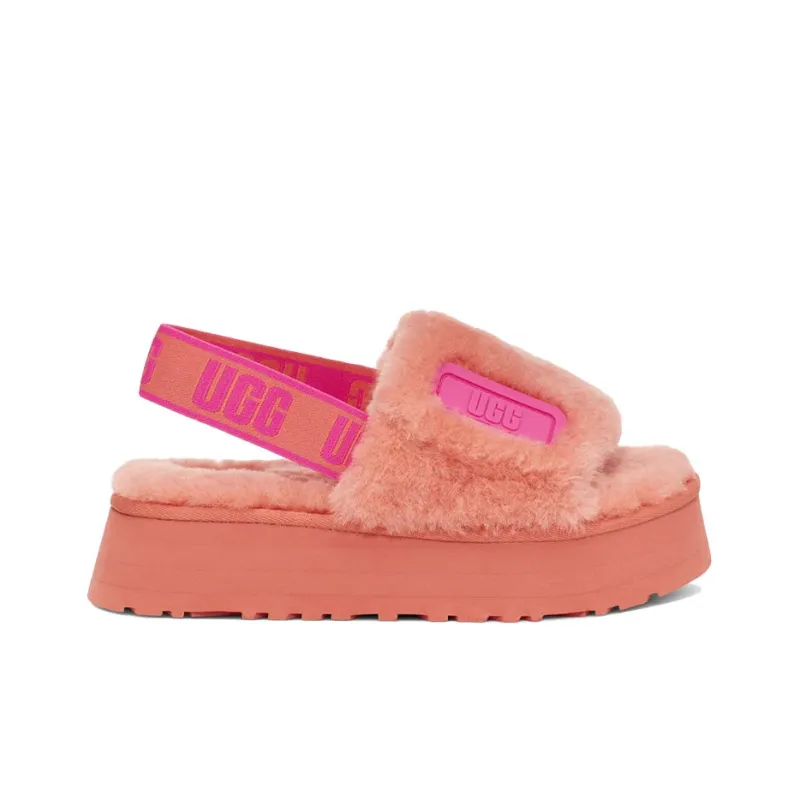 UGG Disco Slide Thick Sole Slipper Pink Women's-1