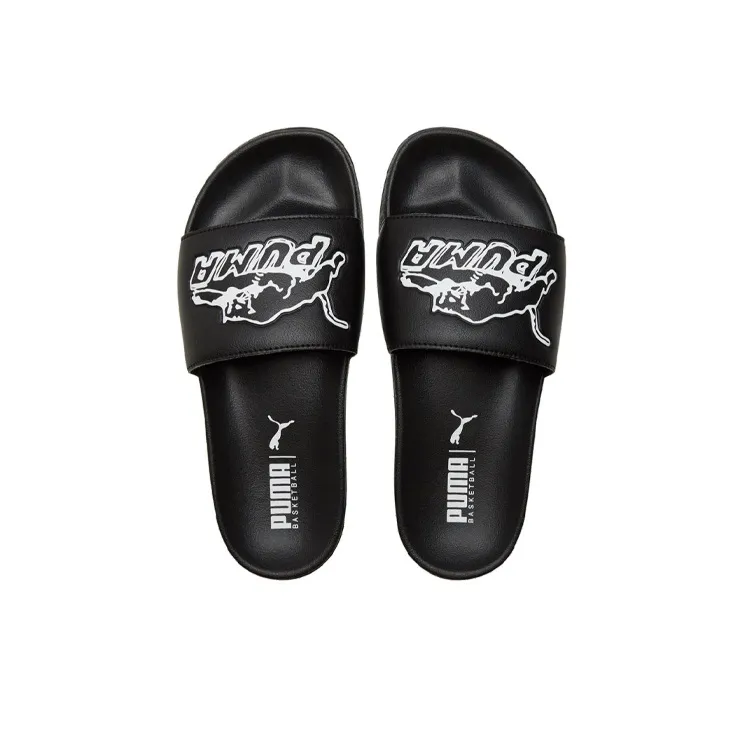 PUMA Leadcat Ftr Bb Cat Slipper Black/White-3