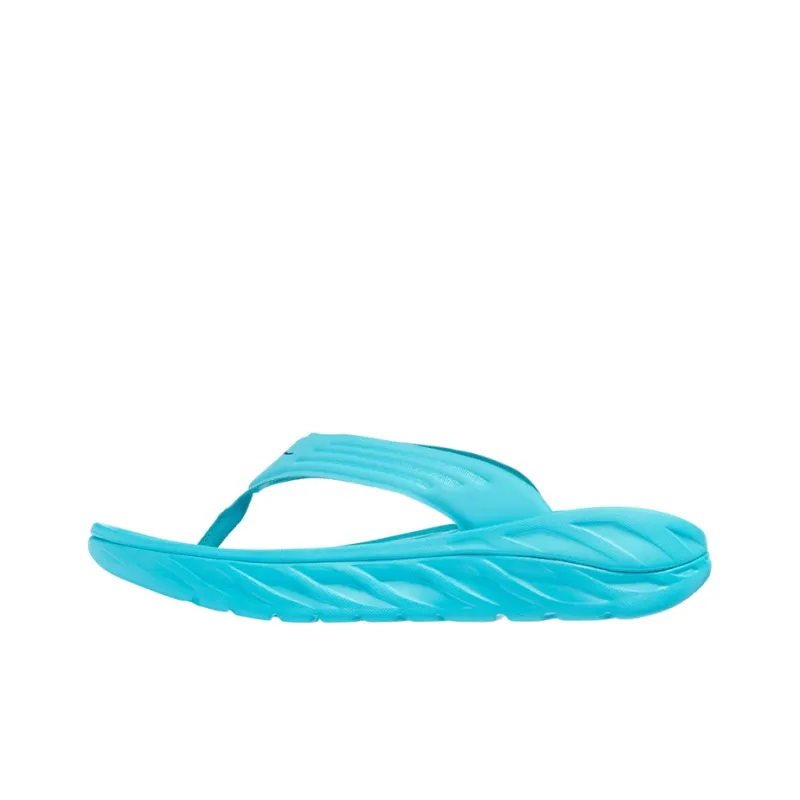 HOKA ONE ONE Ora Recovery Flip Scuba Blue Bellwether Blue-0