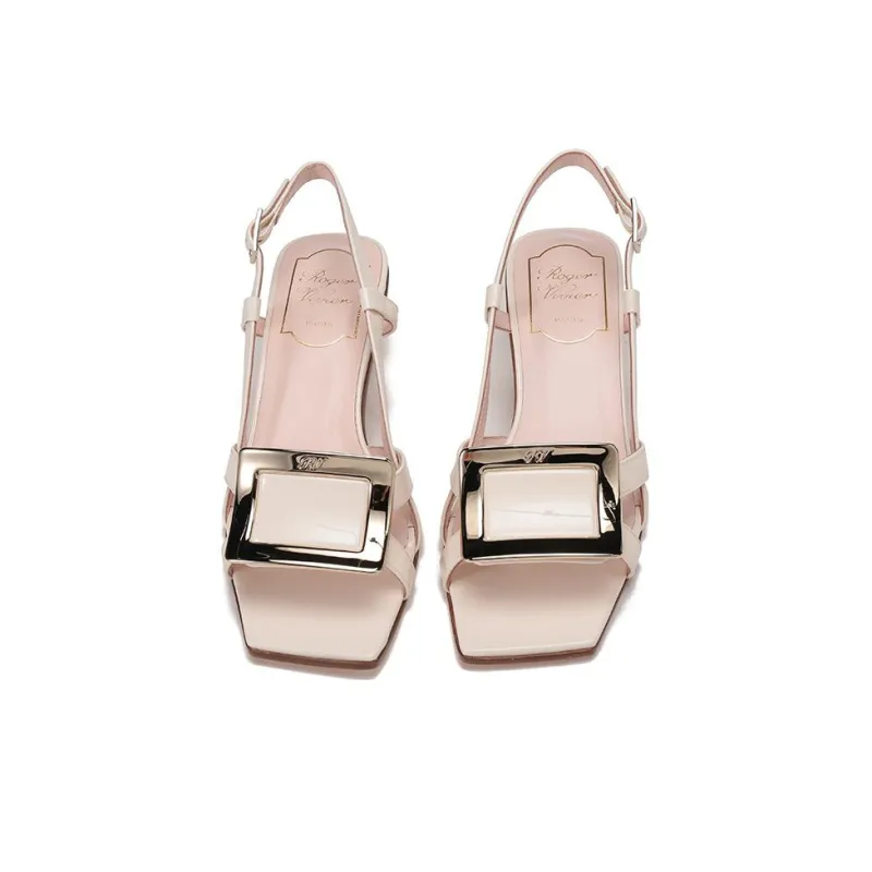 Roger Vivier Strap Sandals Women's Cream-3