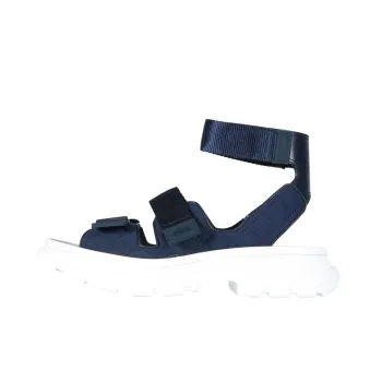 Alexander McQueen Touch Strap Open Toe Sandals Women's