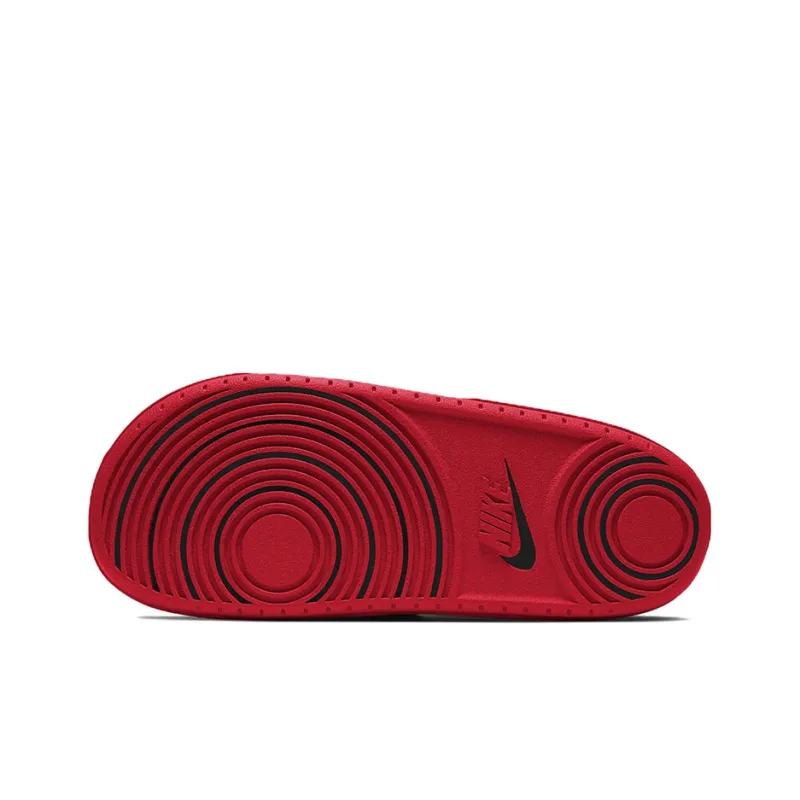 Nike Offcourt Slide Black University Red-3