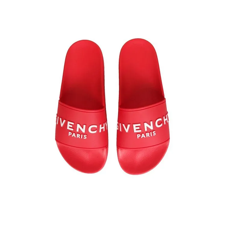 Givenchy Logo Pool Slide 'Red'-3