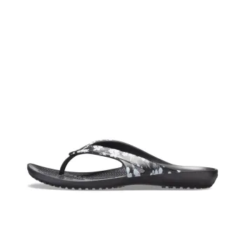 Crocs Kadee Ii Seasonal Flip Flops 'Tropical Floral Black' Women's
