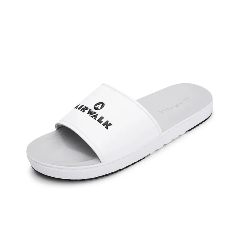 Airwalk Slide Slippers Men White-1