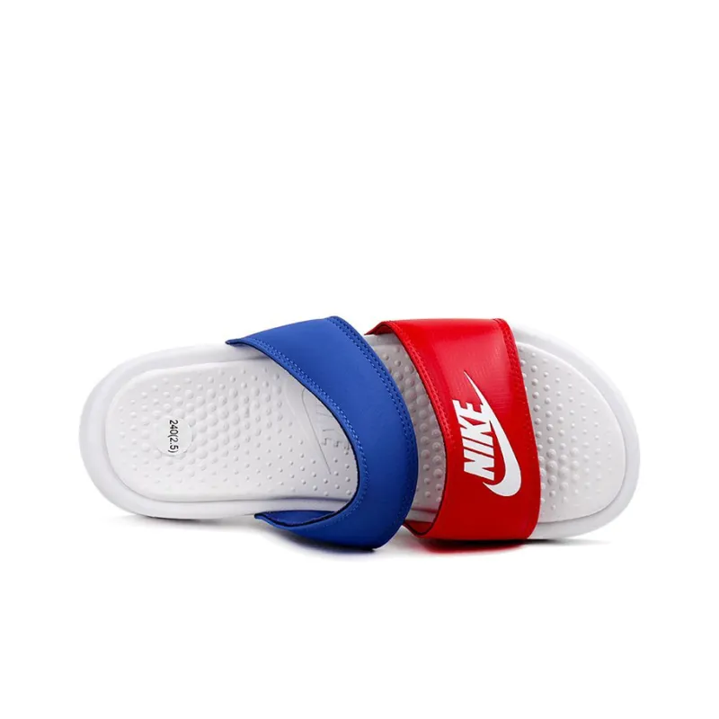 Nike Benassi Duo Ultra Slide 'University Red Game Royal' Women's-4