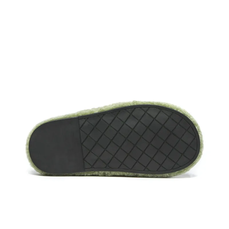 EVERAU Slide Slippers Women's Green-4