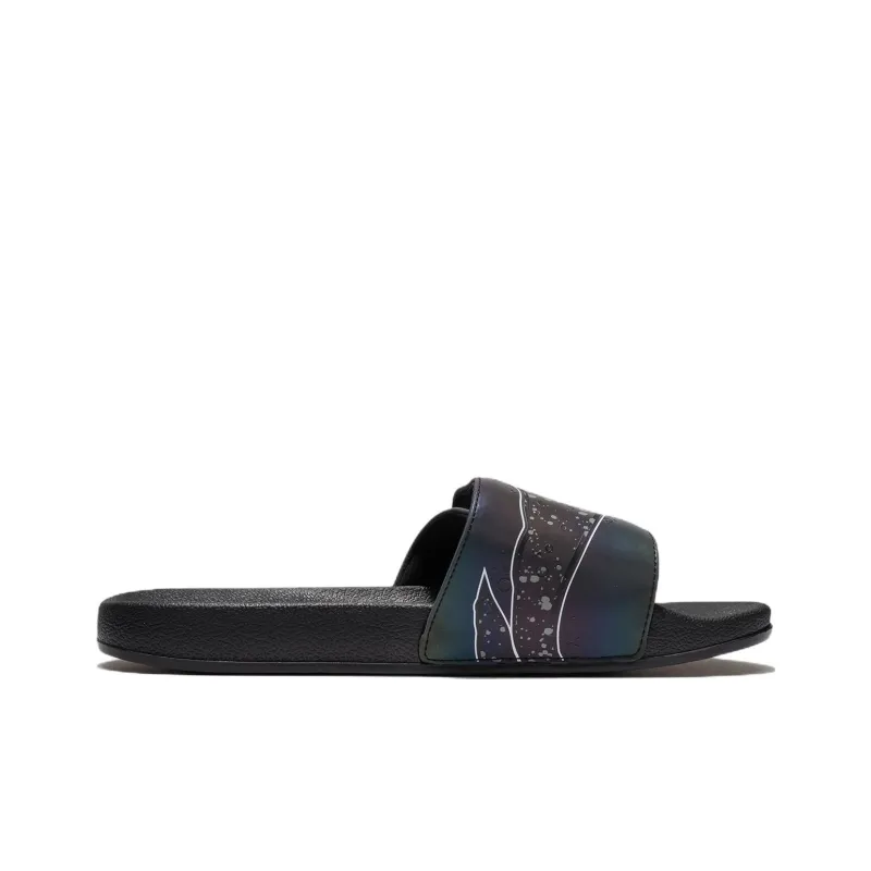 LiNing Quiet Slide Slippers Men's Black-1