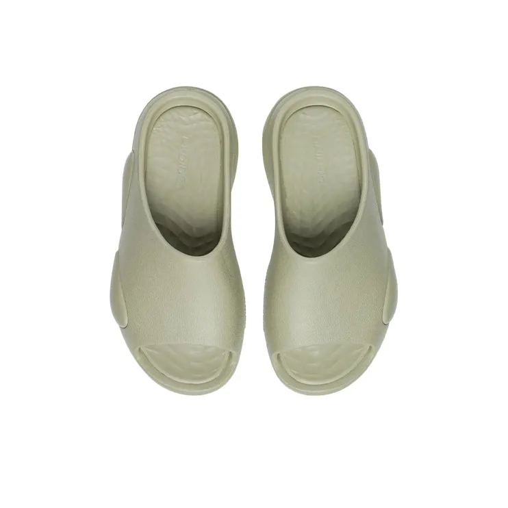 LiNing CF Tracing EVA Quiet Slide Slippers Unisex Elm Branch Green-3
