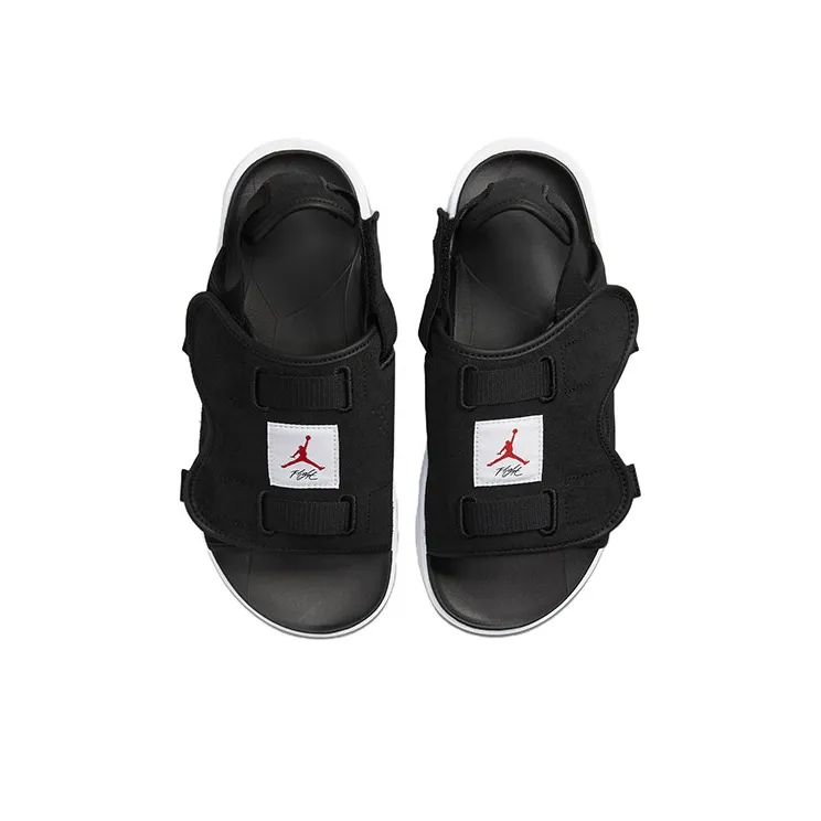 Air Jordan Ls Slide 'Black University Red'-2