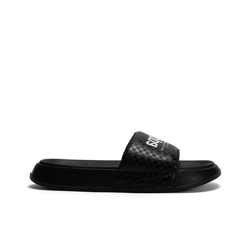 Kappa Slide Slippers Unisex Black-2