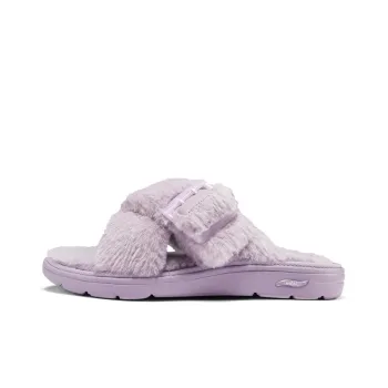 Skechers Arch Fit Rubber Sole Slip Resistant Slide Slippers Women's Lavender