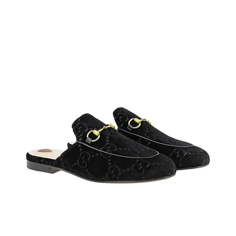 GUCCI Princetown Stylish Sandal Women's Black-3