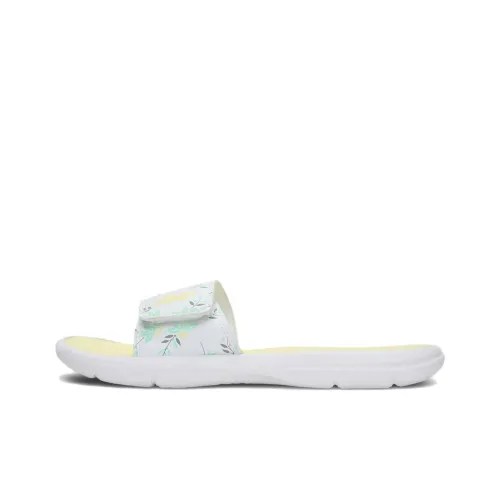 PUMA Silvia Slip-Resistant Slide Slippers Women's White