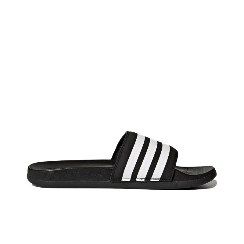 adidas Adilette  Women's  Comfort Slides 'Core Black White'-1