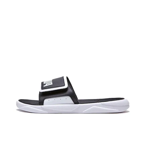 PUMA Royalcat Slide Slippers Women's Black/White