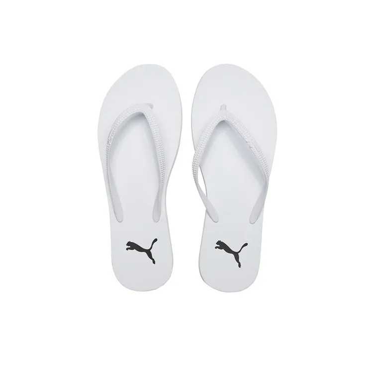PUMA First Flip Slide White Women's-2