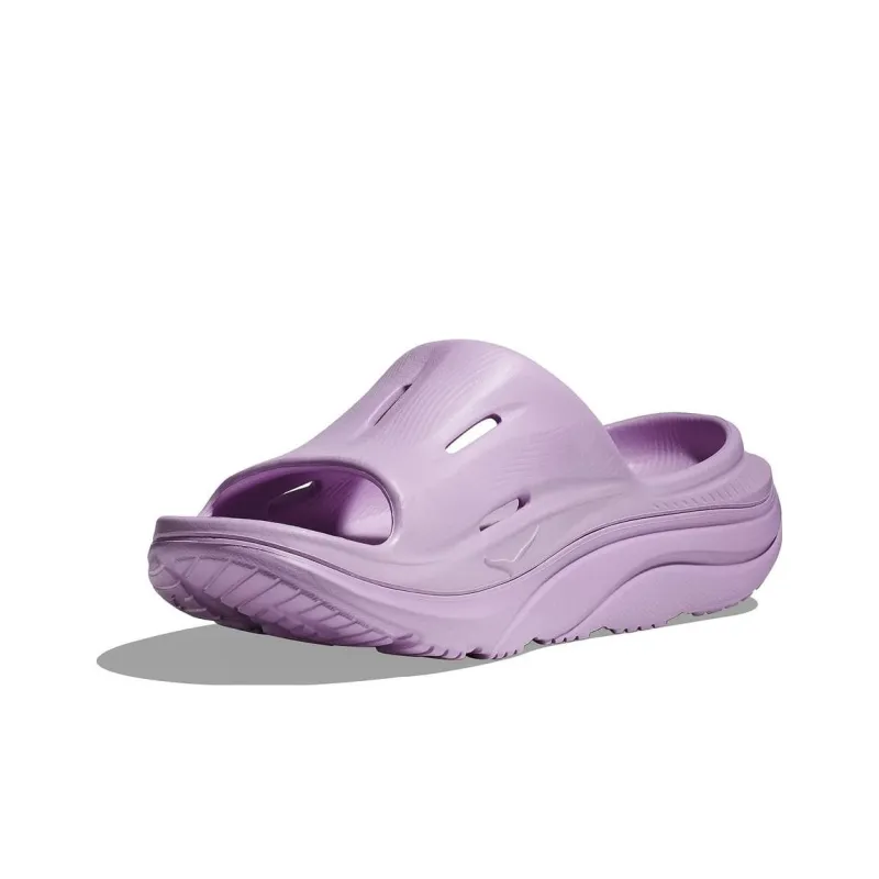 HOKA ONE ONE Ora Recovery Slide 3 Violet Bloom-2