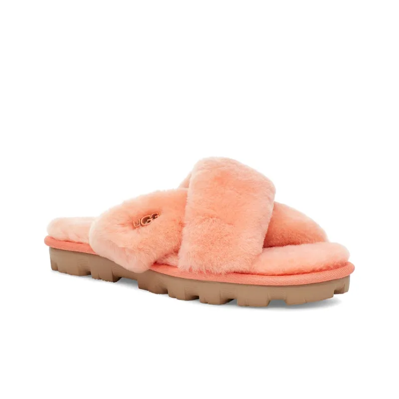 UGG Fuzzette Stylish Sandals Women's Beverly Pink-2