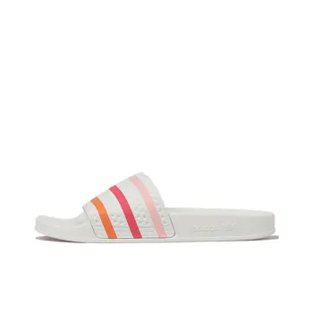 Adidas Adilette Pride Rainbow Slippers 'White'