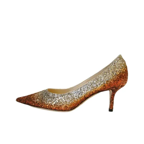 Jimmy Choo High Heels Women's Orange