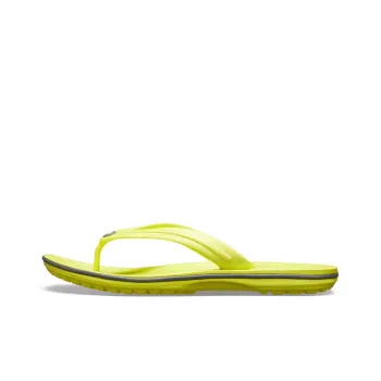 Crocs Crocband Flip Flops 'Lemon'