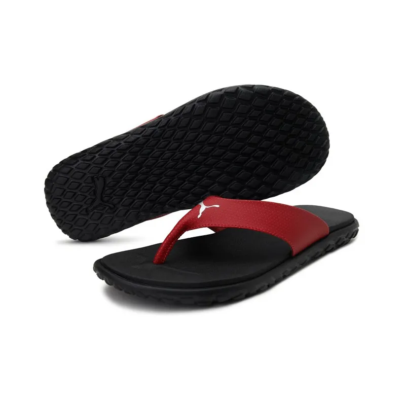 PUMA Galaxy Comfort Idp Sandals Black/Red-2