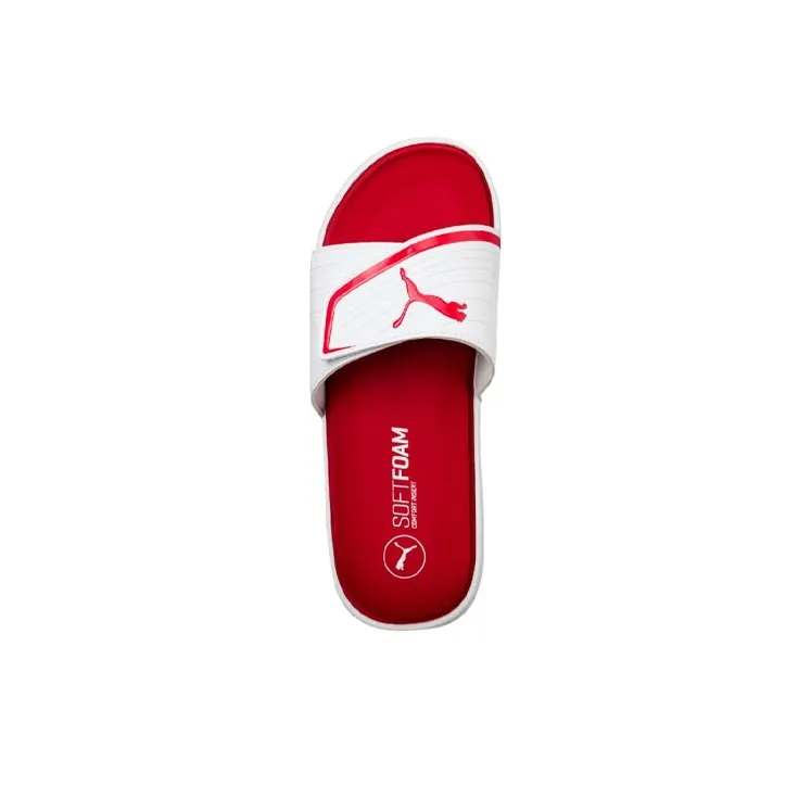 PUMA Starcat Sfoam Sippers White/Red Women's-3