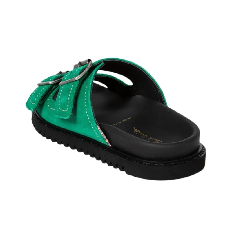 Paul Smith Phoeni Slide Slippers Women's Green-4