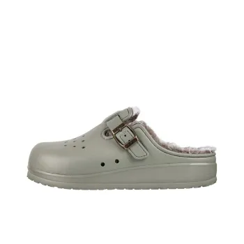 Skechers Foamies Cali Breeze 2.0 Lined-Cozy Chic Slide Slippers Women's Green