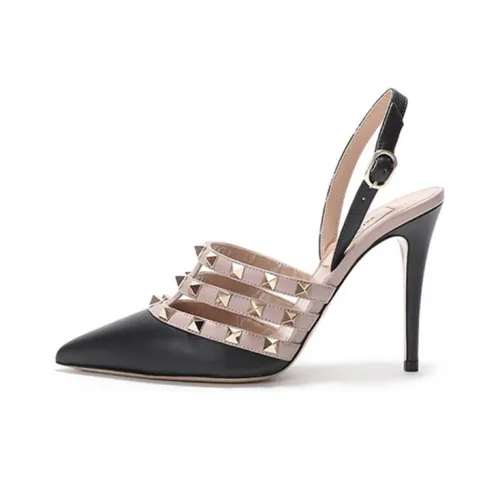 Valentino Rockstud High Heels Women's Black