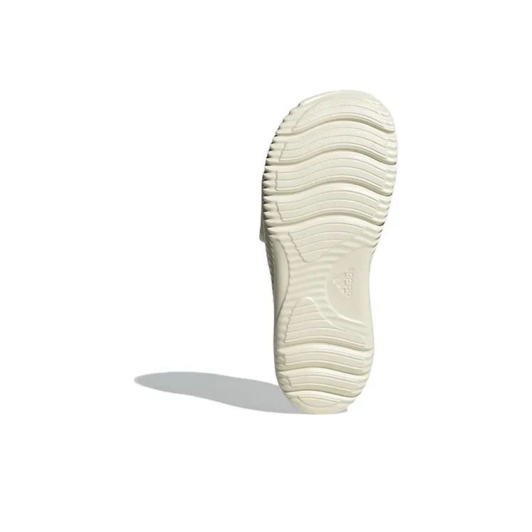 Adidas Alphabounce Slide 'Wonder White Sandy Beige Metallic'-5