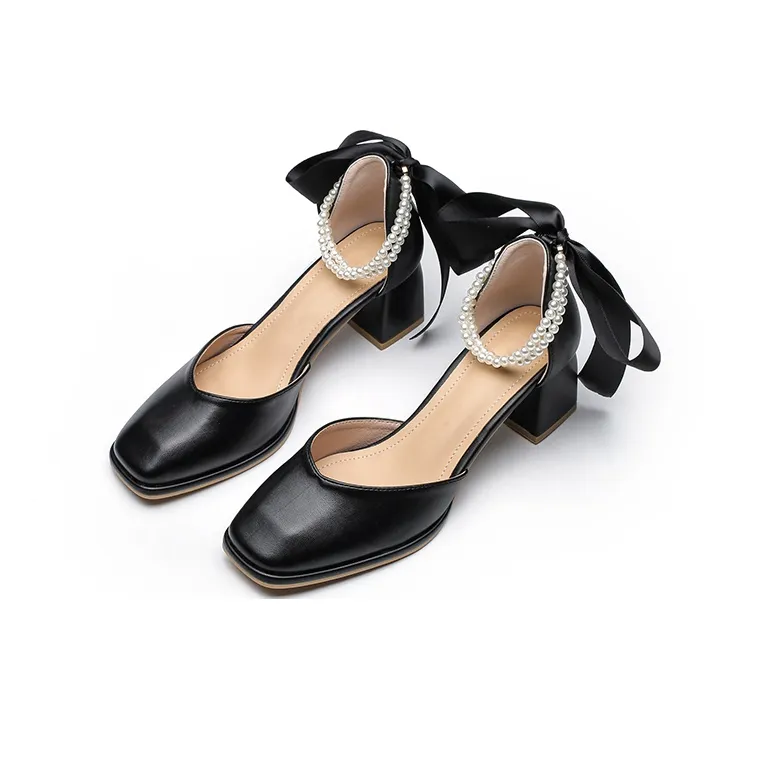 KATHRYN WILSON Block Heel High Heels 6.0cm Women's-6