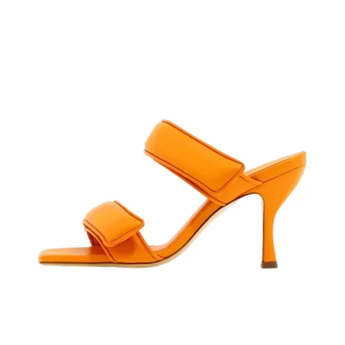 GIABORGHINI Double-strap Leather Sandals