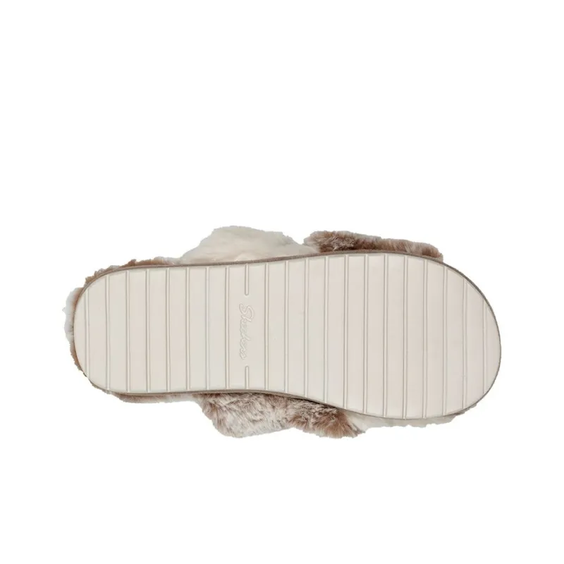 Skechers Cozy Slide Slide Slippers Women's Taupe-4