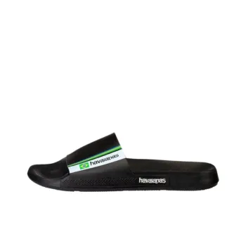 Havaianas Slip Resistant Slide Slippers Unisex Black
