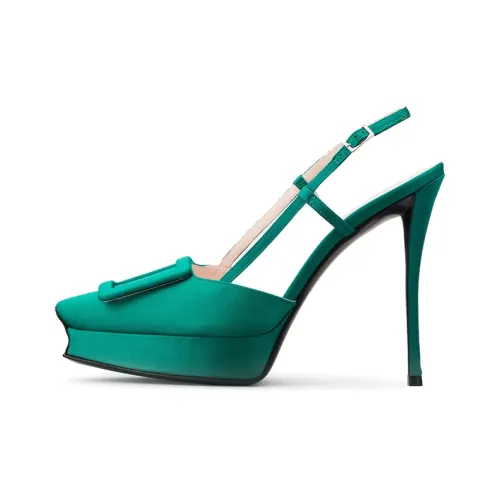 Roger Vivier High Heels Women's Green