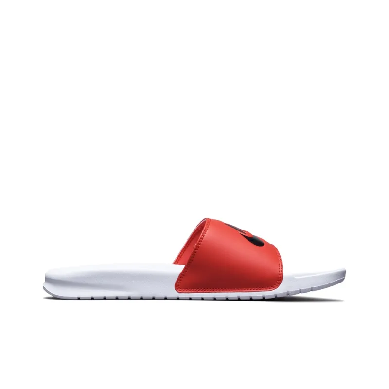 Nike Benassi Jdi Red White Slippers 'Red White'-1