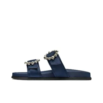 ZARA Quiet Slide Slippers Women's Marine Blue