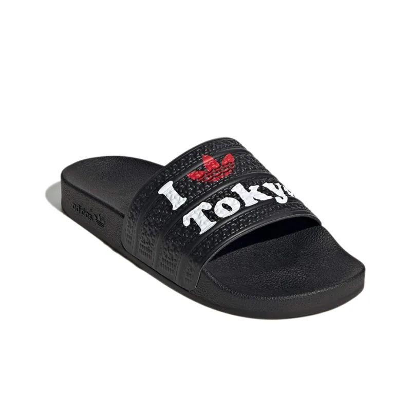 Adidas Originals Adilette Slides 'Black' Women's-2