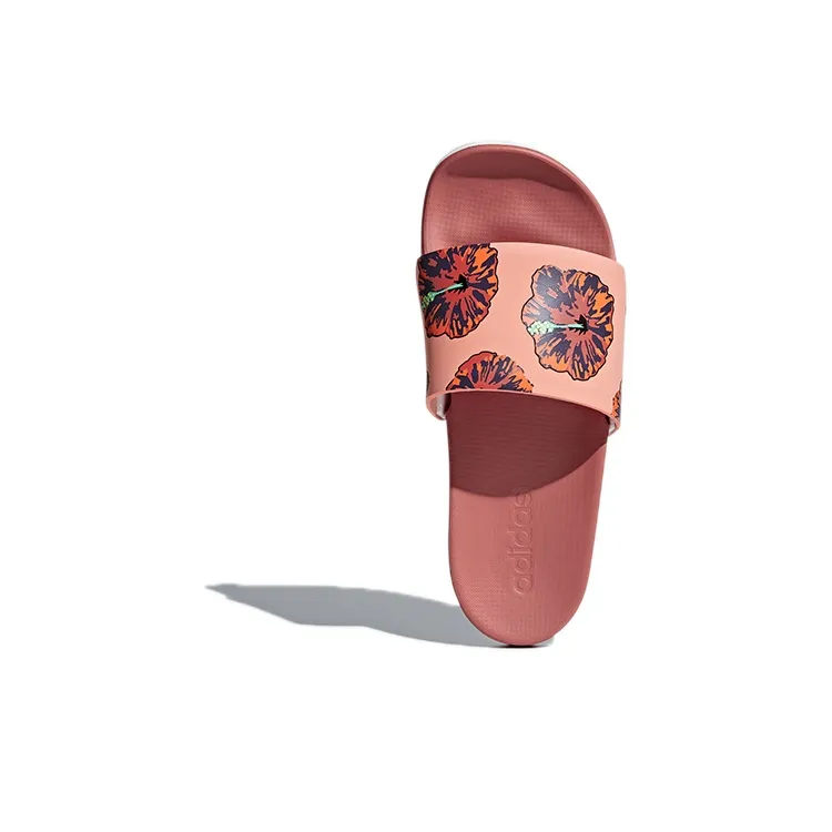 Adidas Adilette Slide Slippers Women's Coral Pink-4