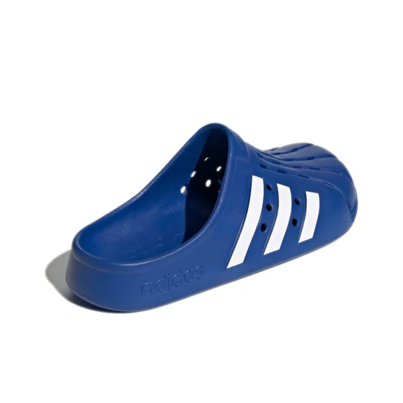 Adidas Adilette Clogs Royal Blue Cloud White-3