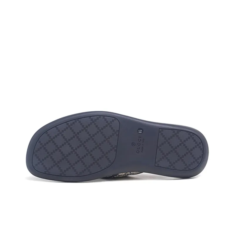 GUCCI Stylish Sandals Men's Blue-4