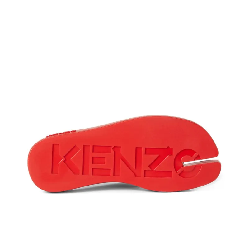 KENZO Slide Slippers Men Red-4