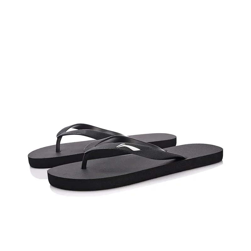 LiNing Slide Slippers Men's Black-2
